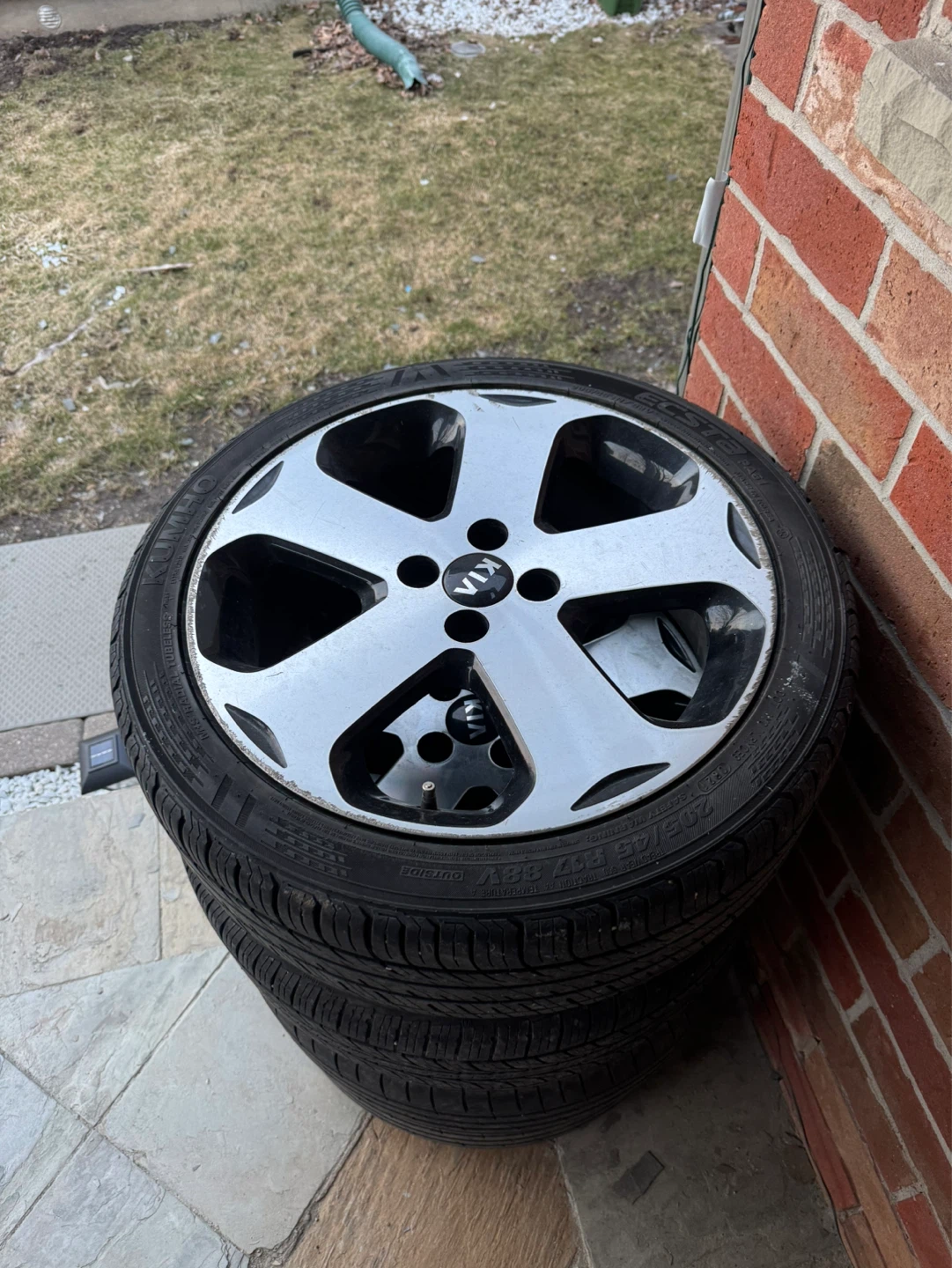 Alloy wheels and Tires 205/45/17