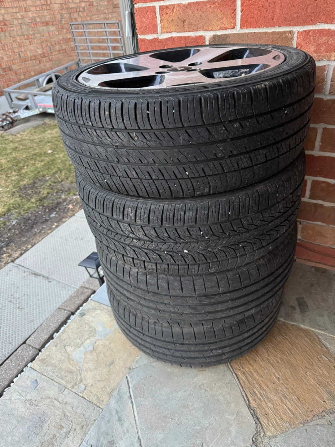 Alloy wheels and Tires 205/45/17 - photo 2