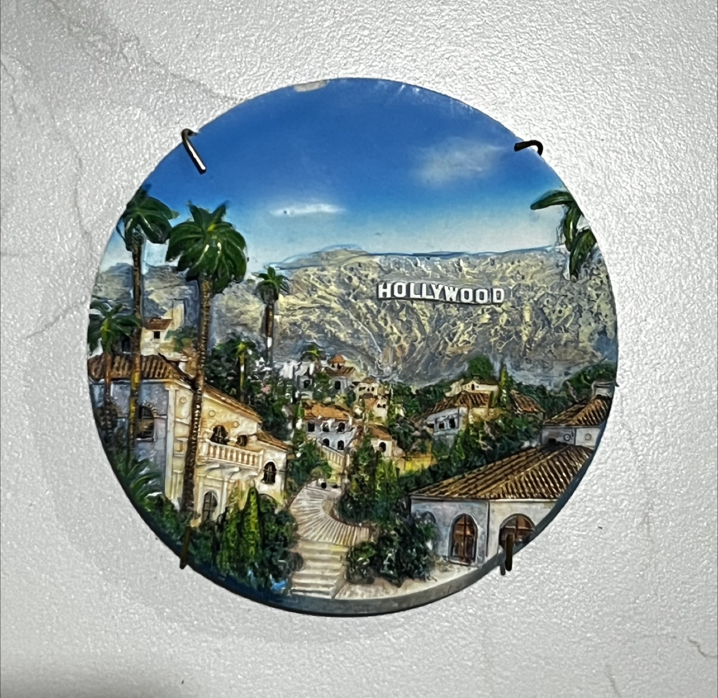 Wall decor Los Angeles Cityscape Souvenir Plaque