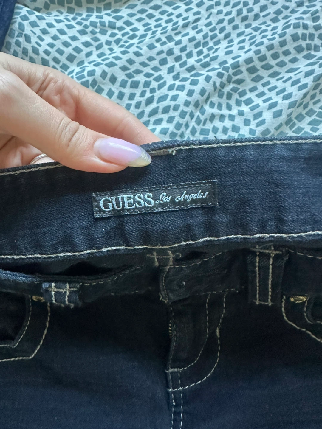 Guess Los Angeles Dark Wash Skinny Jeans - photo 3