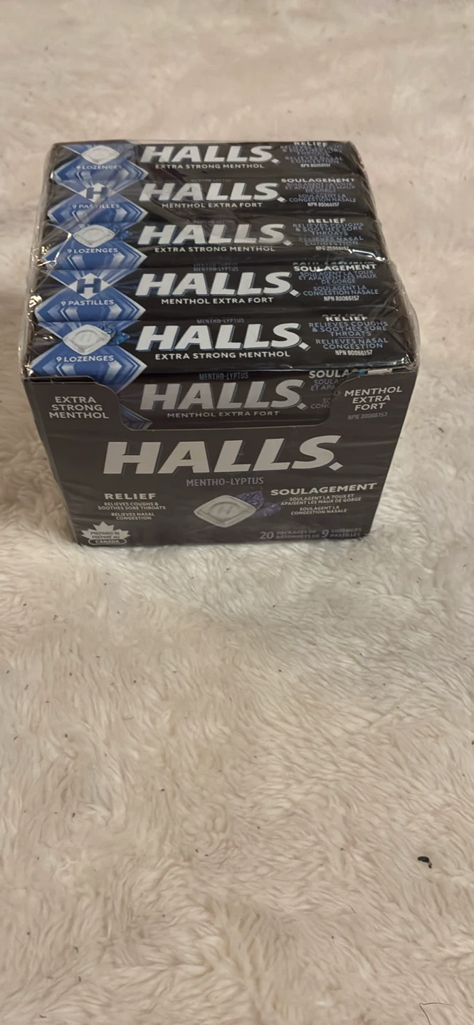 Halls Mentho-Lyptus Cough Drops - 20 Packages - photo 4