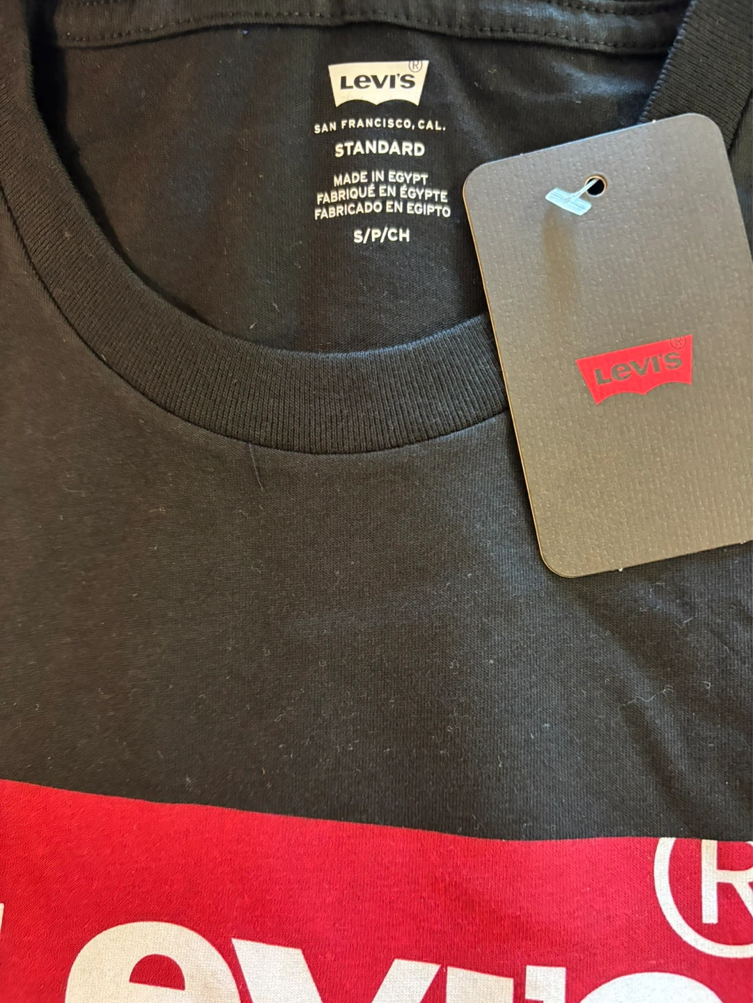 New Levi's Black T-Shirt - photo 4