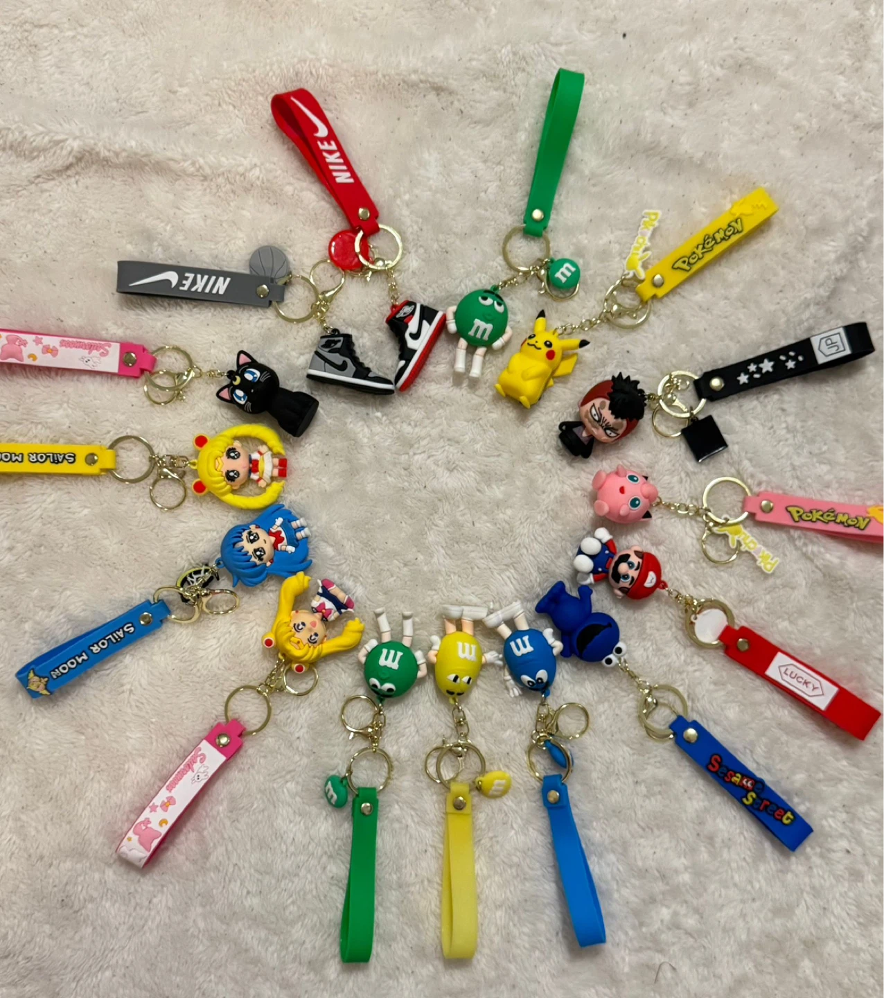Assorted Character Keychains