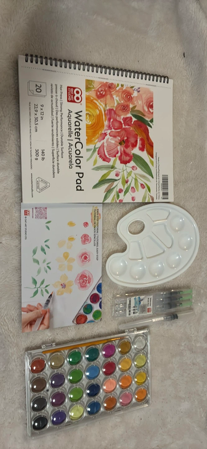 OOT Studio Watercolor Pad and Paint Set