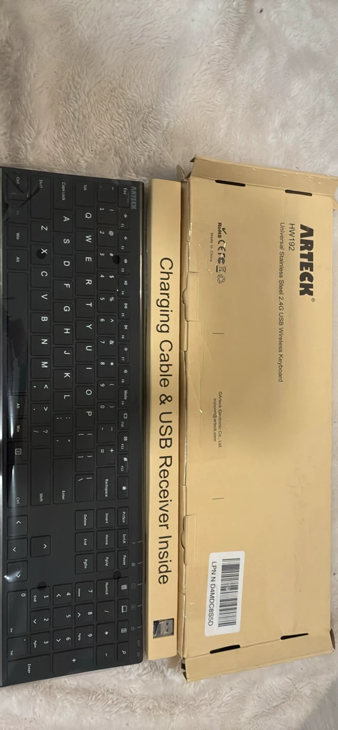 Arteck HW192 Universal Stainless Steel 2.4G Wireless Keyboard - photo 5