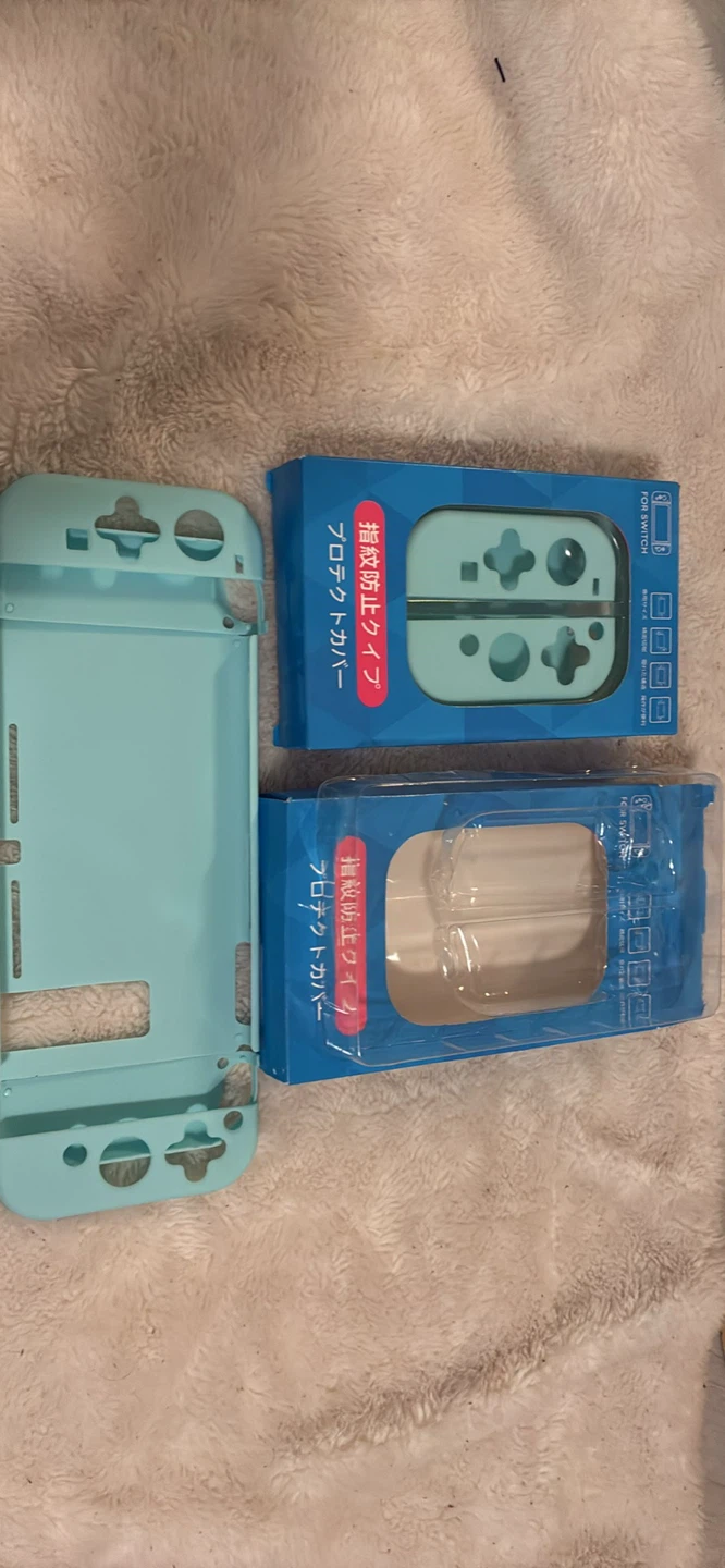 Light Blue Nintendo Switch Protective Case