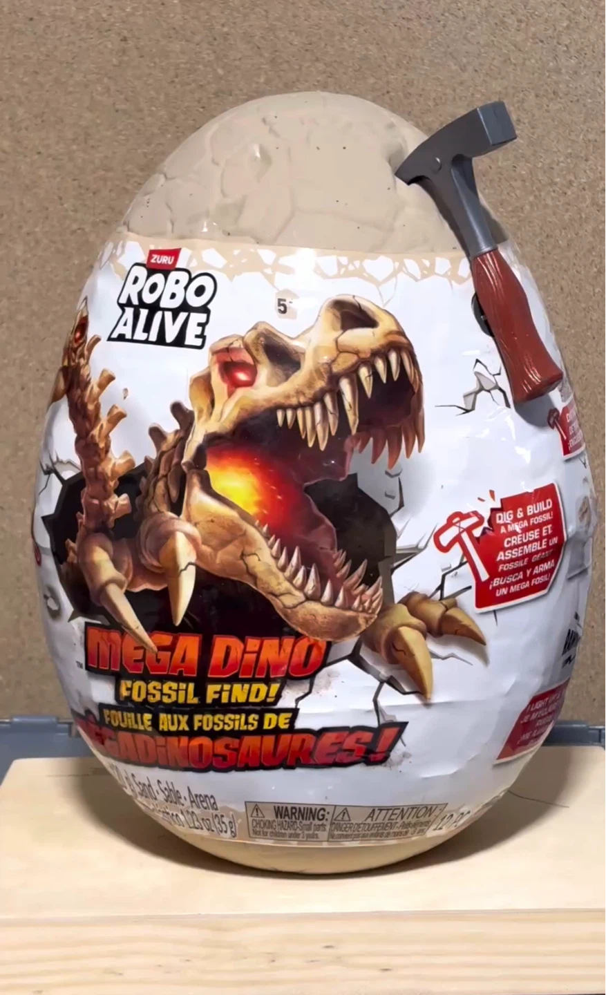 Robo Alive Mega Dino Fossil Find