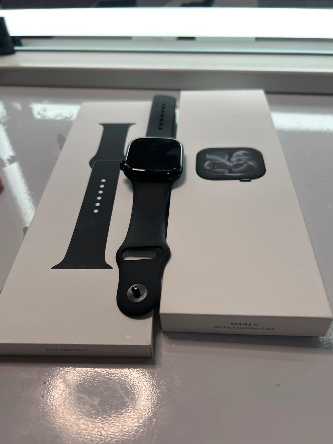 Apple Watch Series 11 44mm Jet Black Aluminium Case