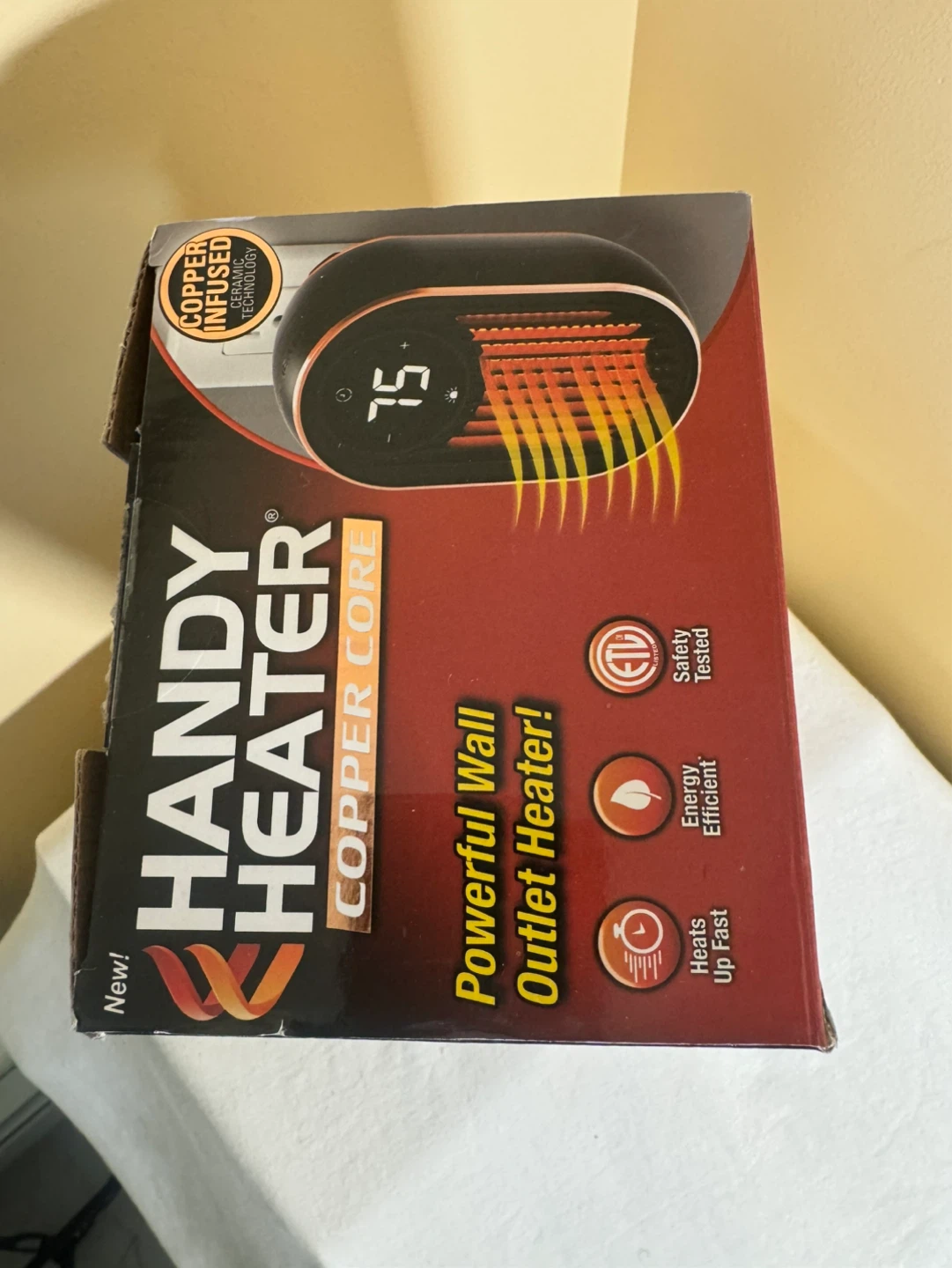Handy Heater Copper Core Powerful Wall Outlet Heater - photo 5