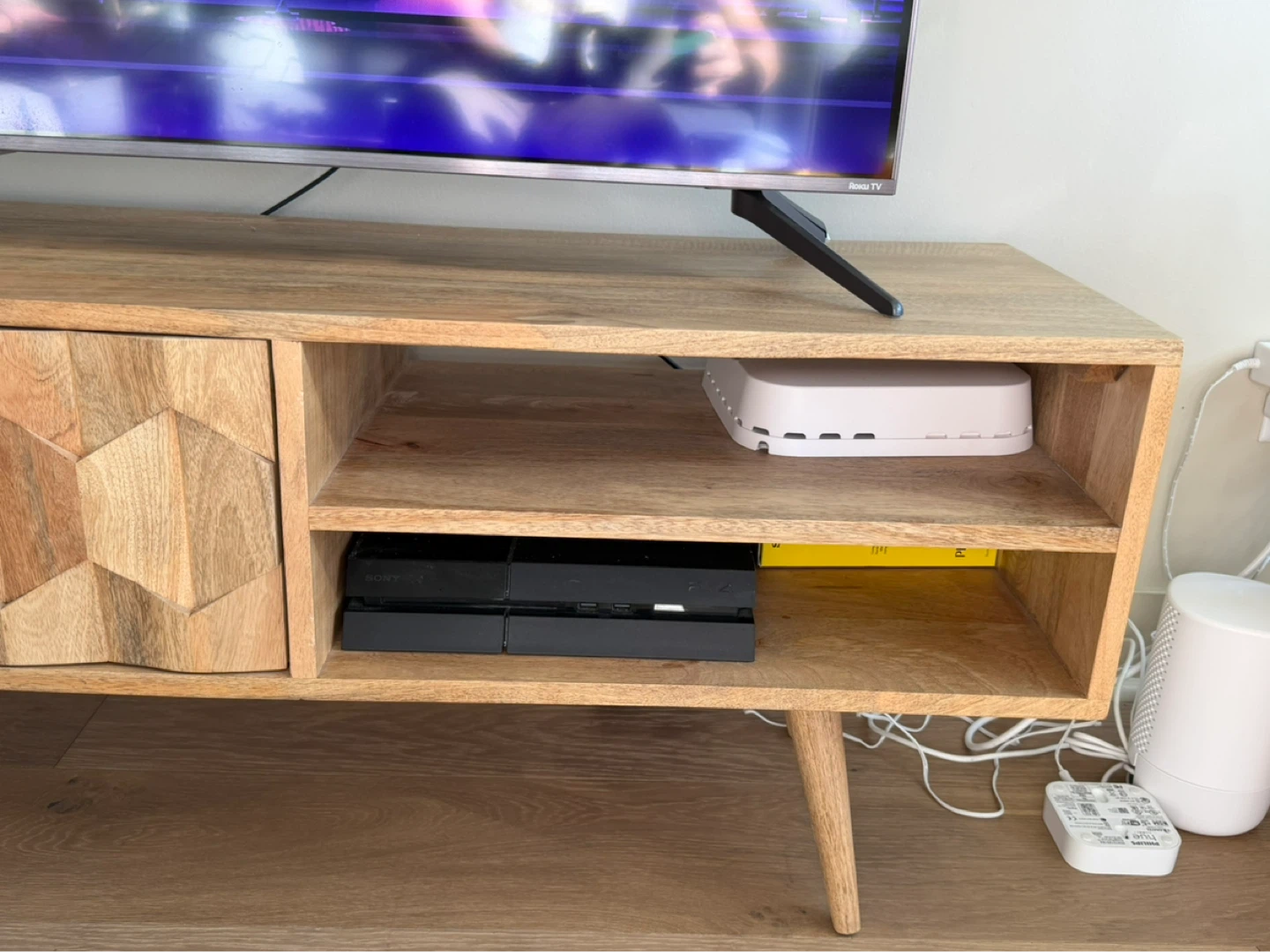 Swoon Natural Mango Wood TV Stand - photo 3