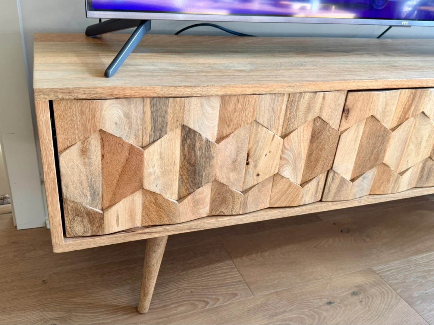 Swoon Natural Mango Wood TV Stand - photo 2