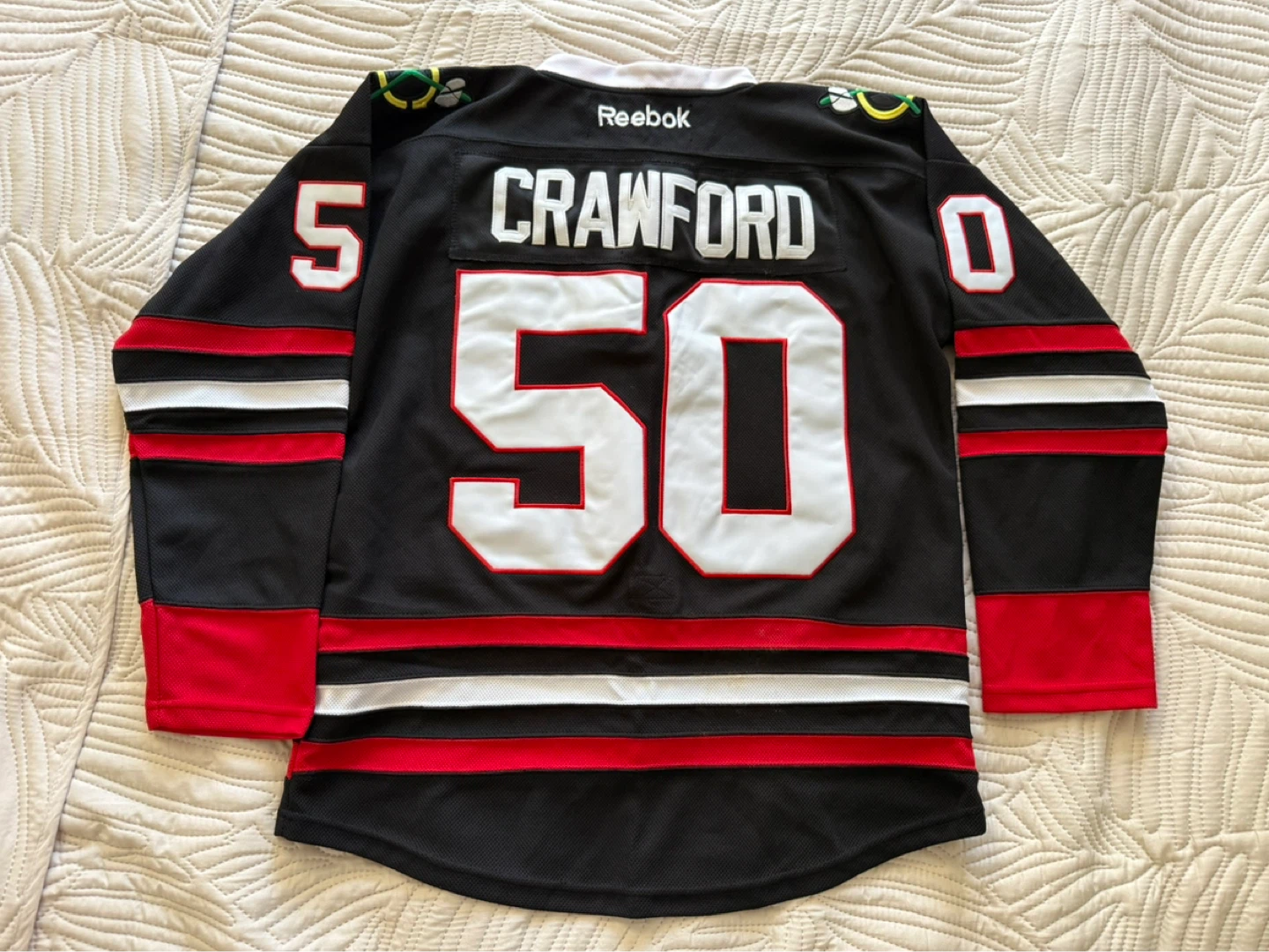 Chicago Blackhawks 2015 Stanley Cup Champions Jersey - Size 48 - photo 2