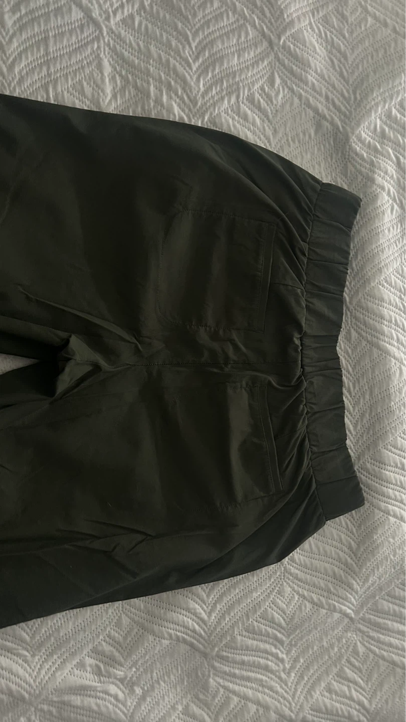 MODERN AMBITION Women's Olive Green Pants - Size M - photo 2