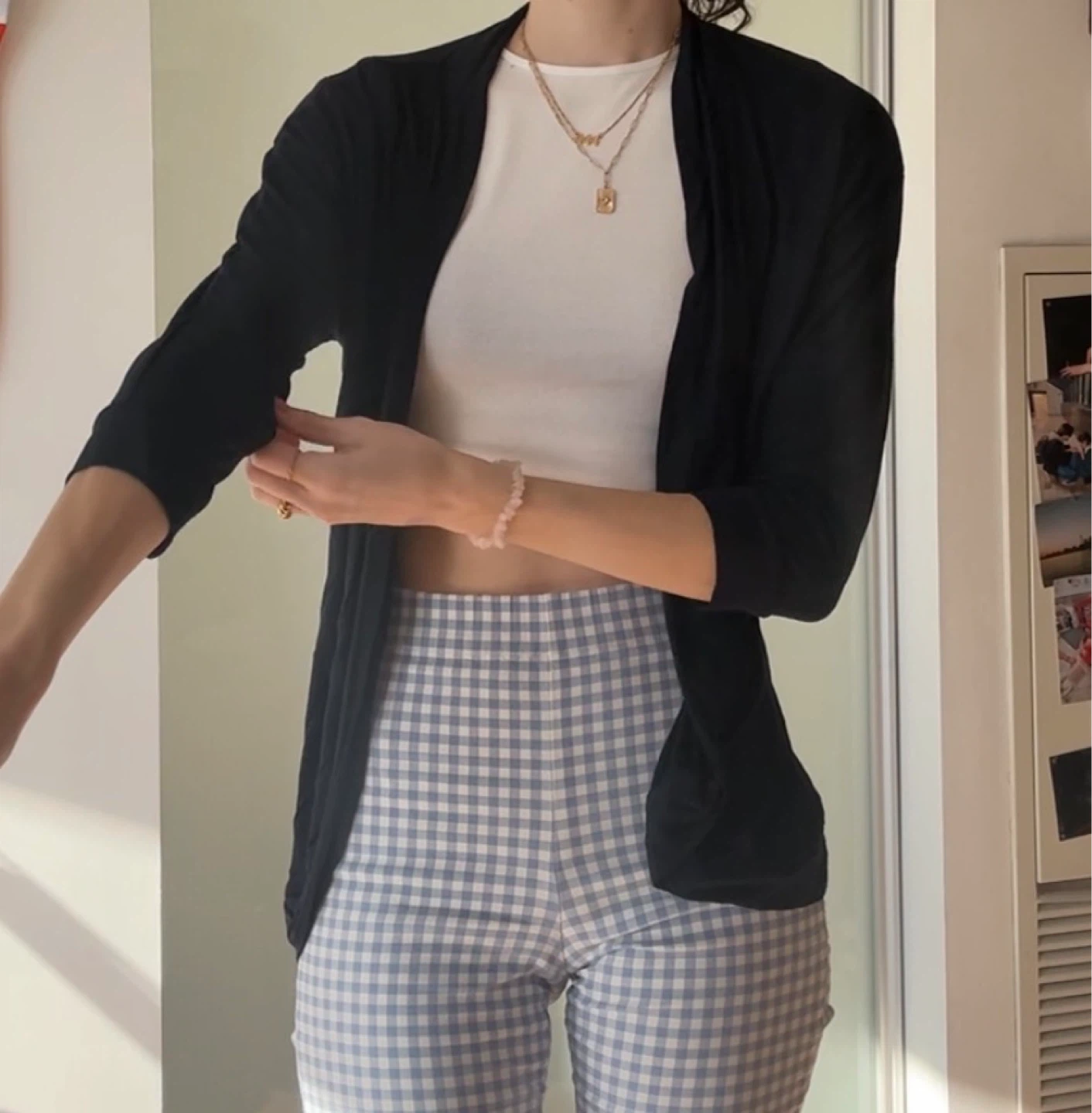 Navy Blue Cardigan | Size Small
