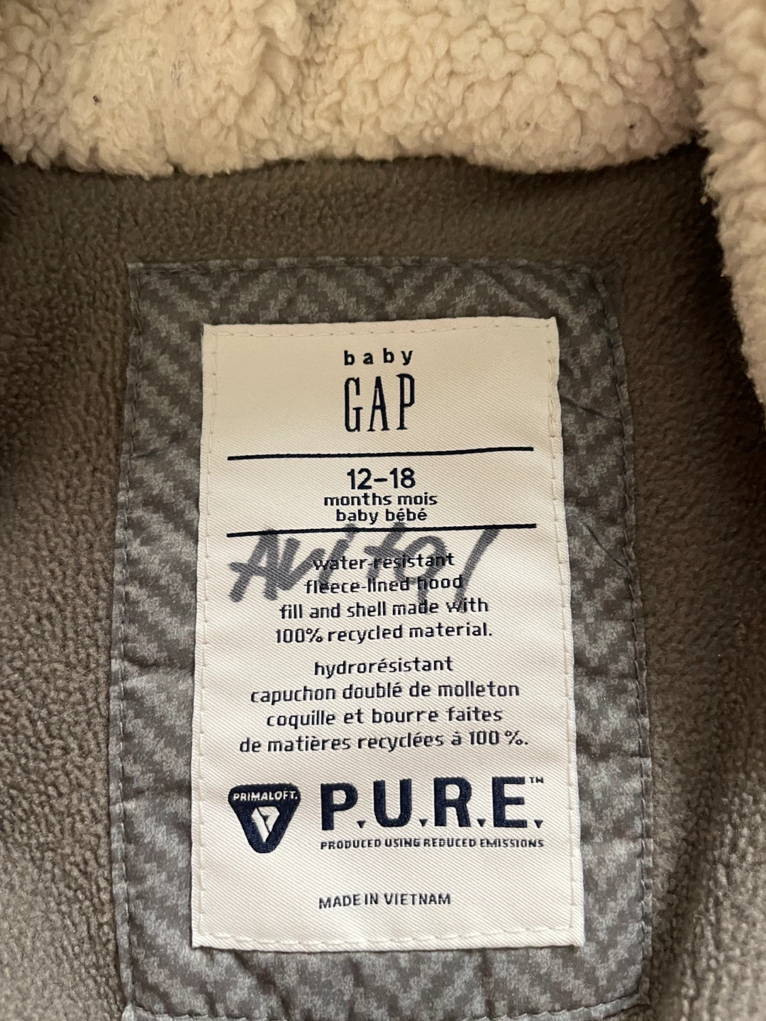 Baby Gap Snowsuit 12-18 Months - photo 4