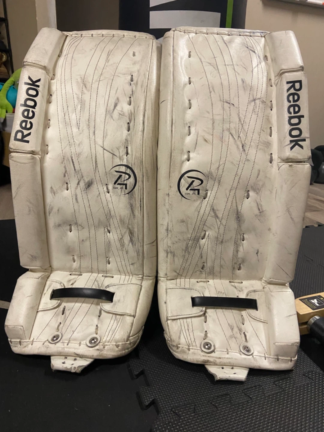 Reebok goalie pads