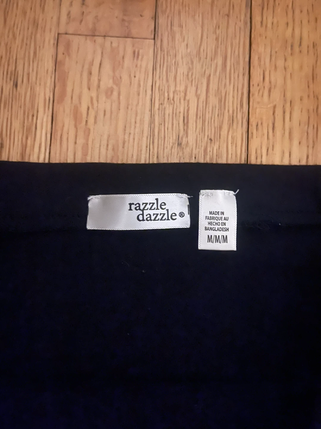 Razzle Dazzle Black Strapless Top M/M - photo 2