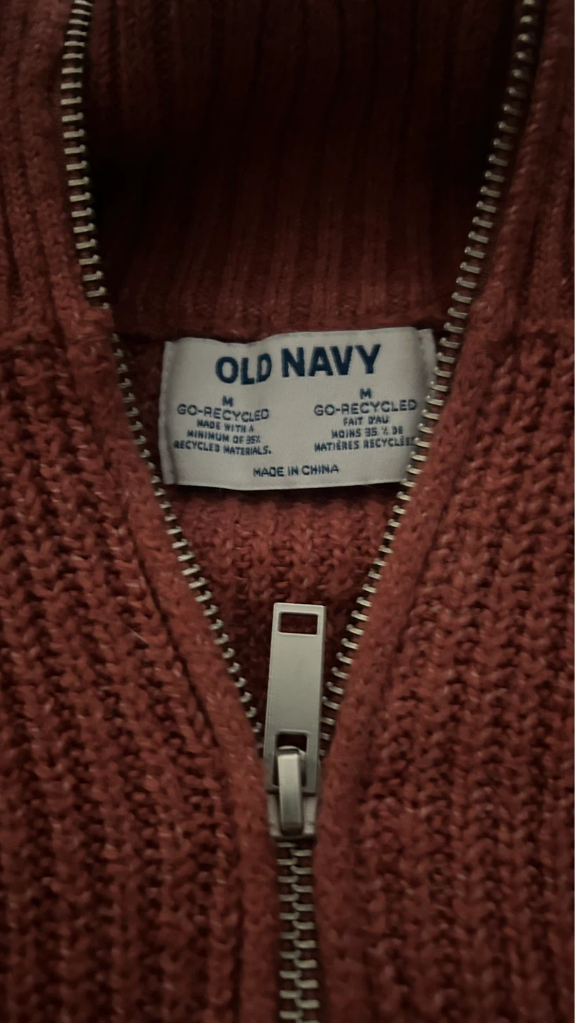 Old Navy Zip-Up Sweater - Size M - photo 2