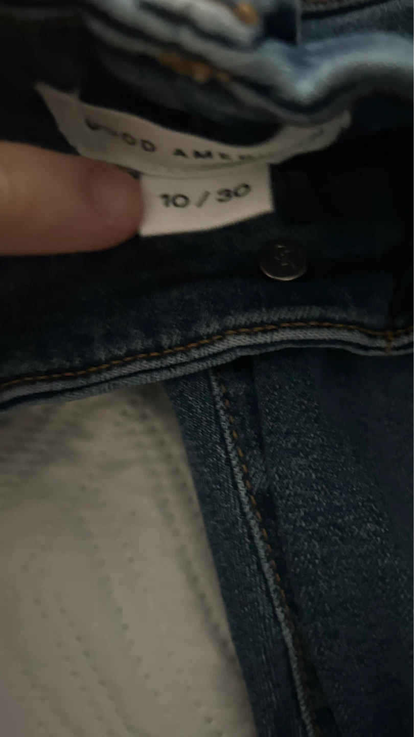 Good American Blue Denim Jeans Size 10/30 - photo 2