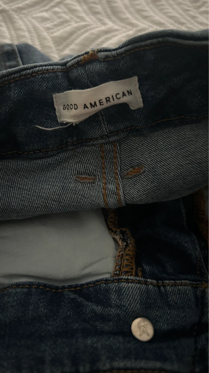 Good American Blue Denim Jeans Size 10/30 - photo 3