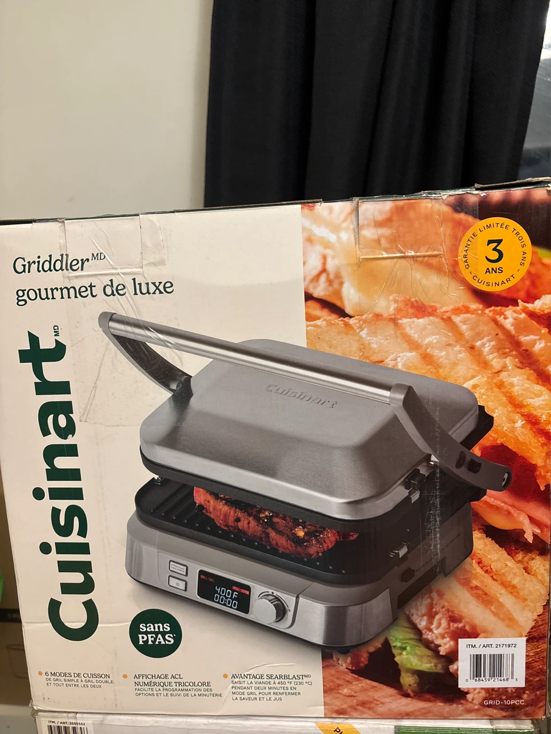 Cuisinart Griddler Gourmet de Luxe