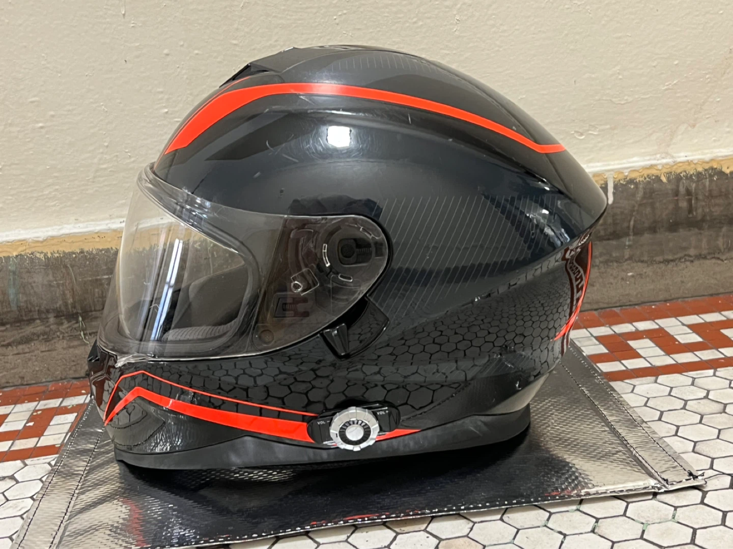 Motorcycle Helmet With Bluetooth