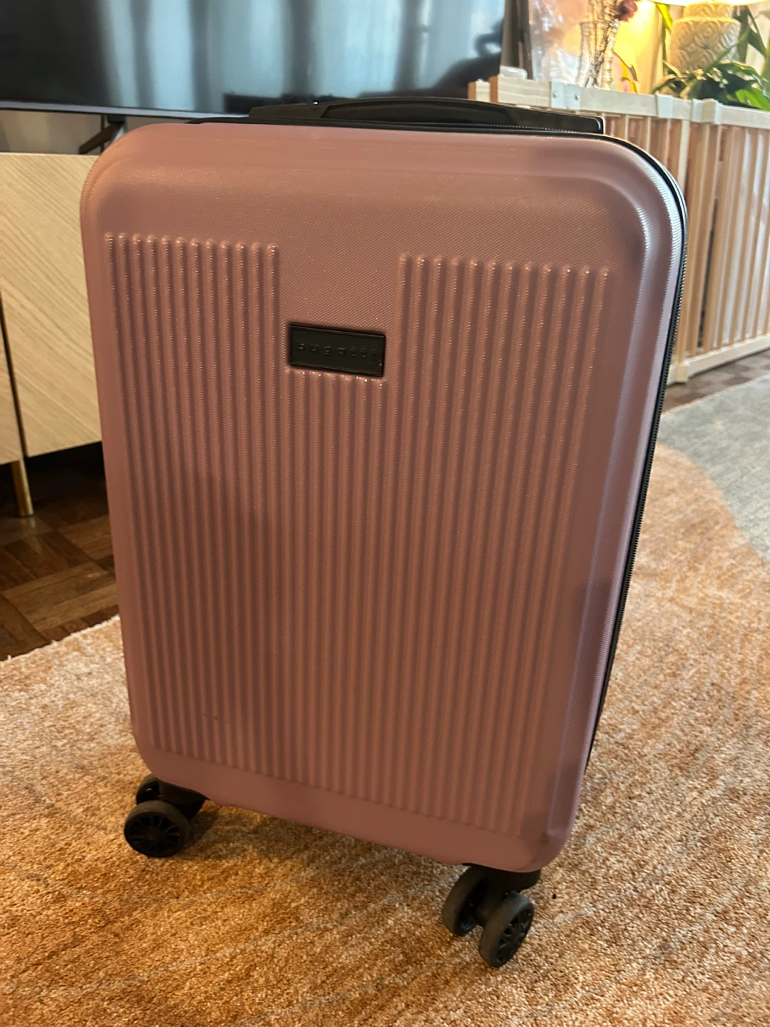 Bugatti Lilac Hardshell Carry-On Luggage