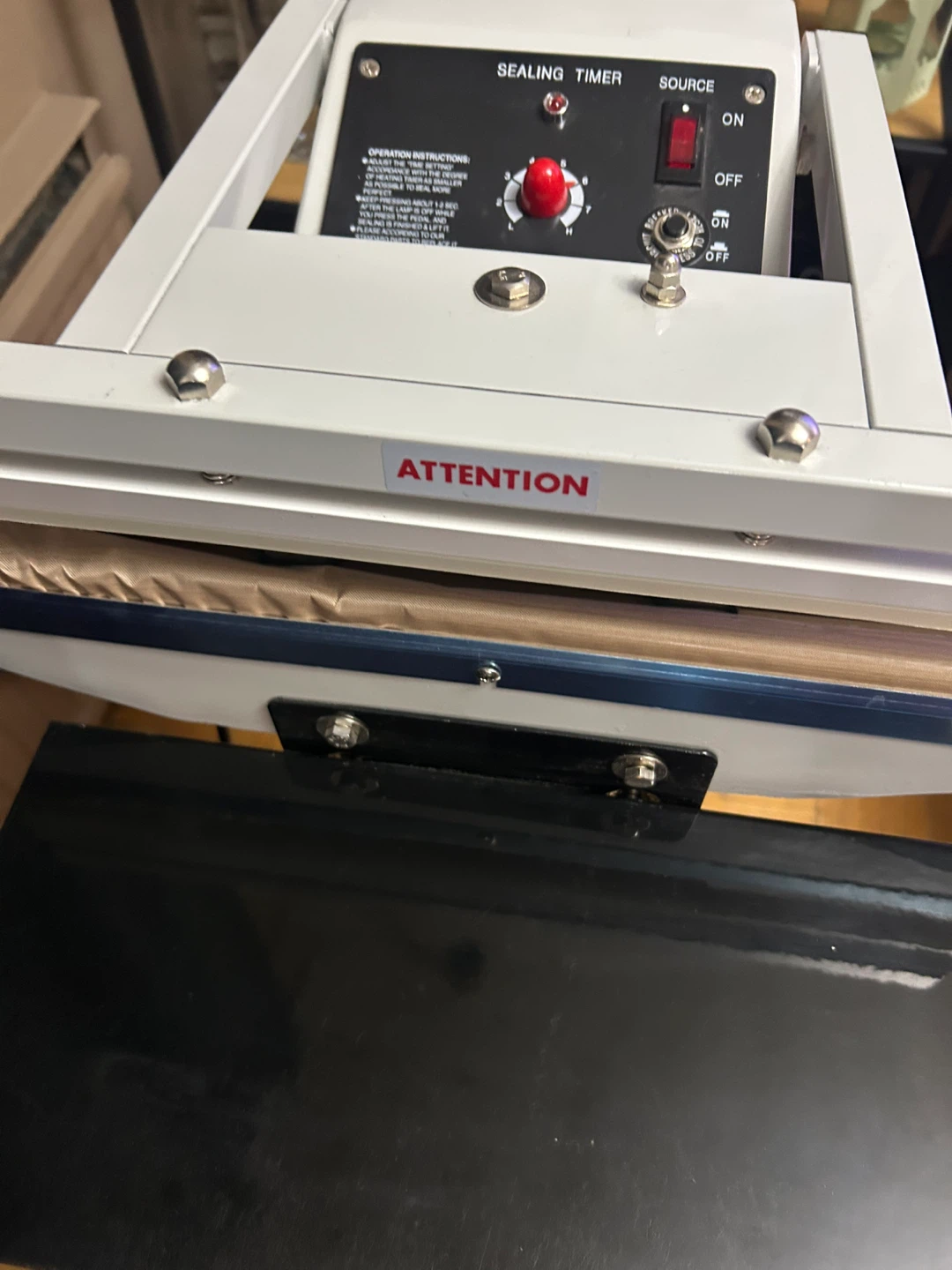 Foot Pedal Impulse Sealer