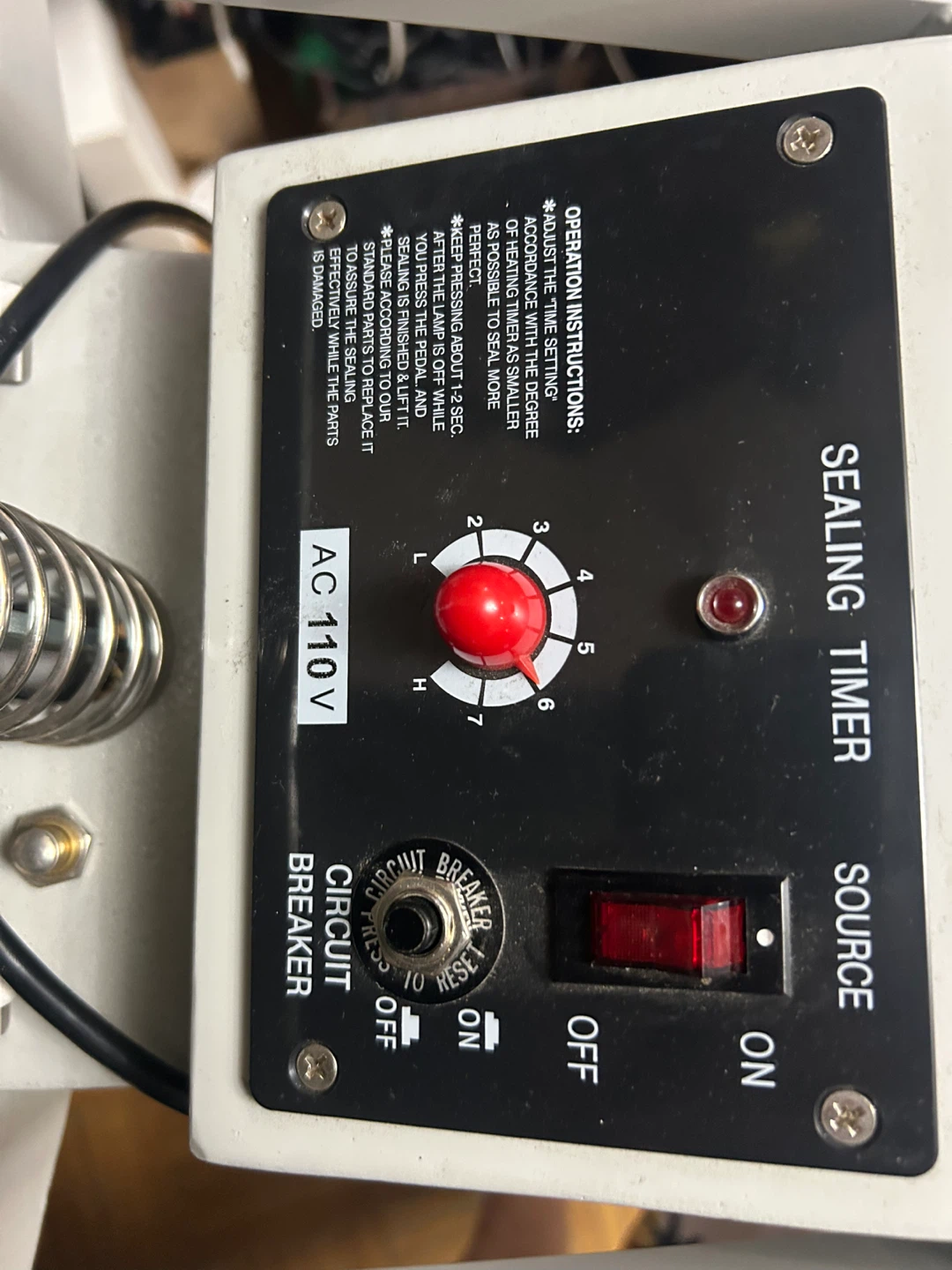 Foot Pedal Impulse Sealer - photo 3