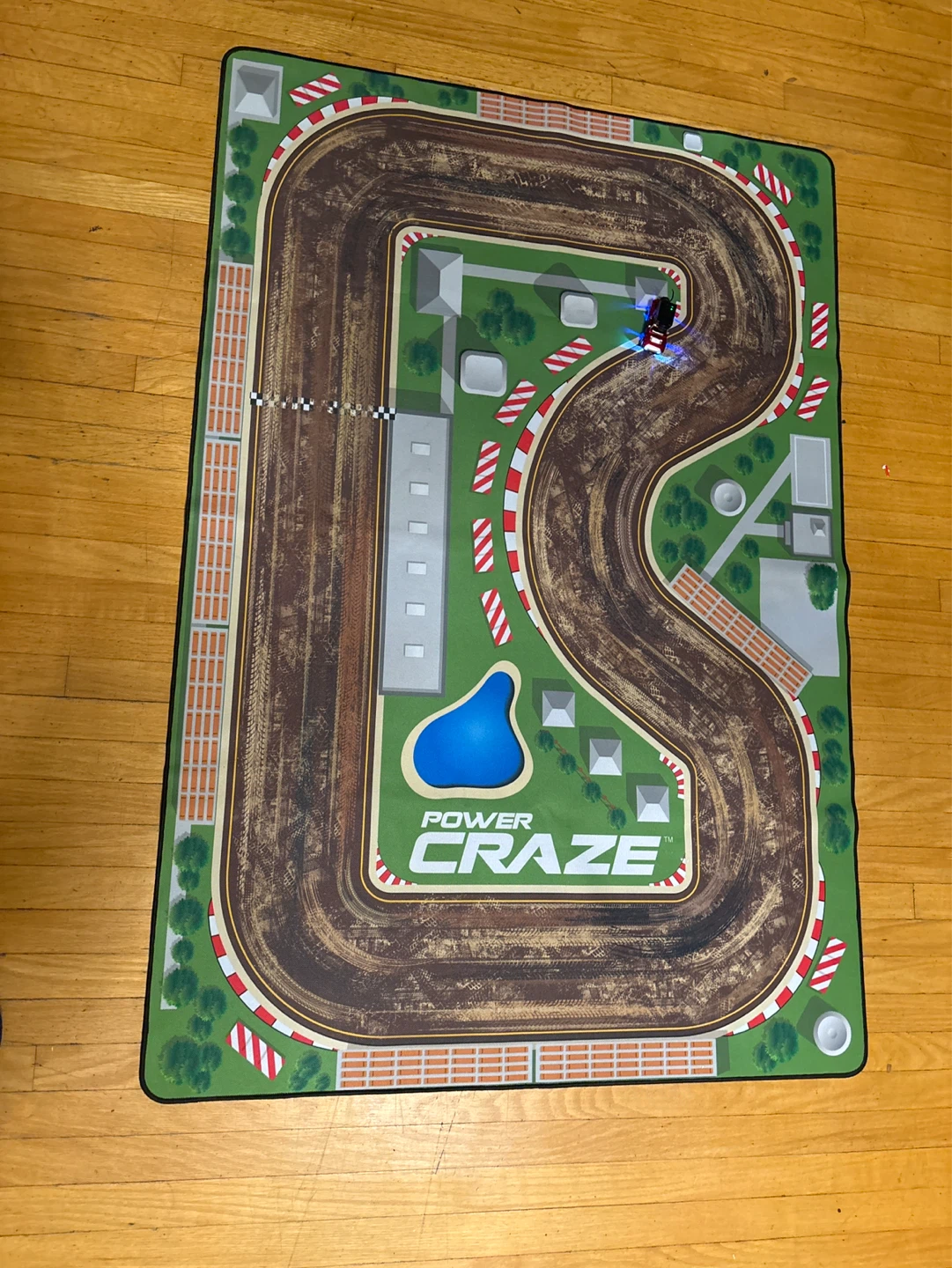 Power Craze Micro FPV Race Track RC Car Set with VR Goggles - photo 4