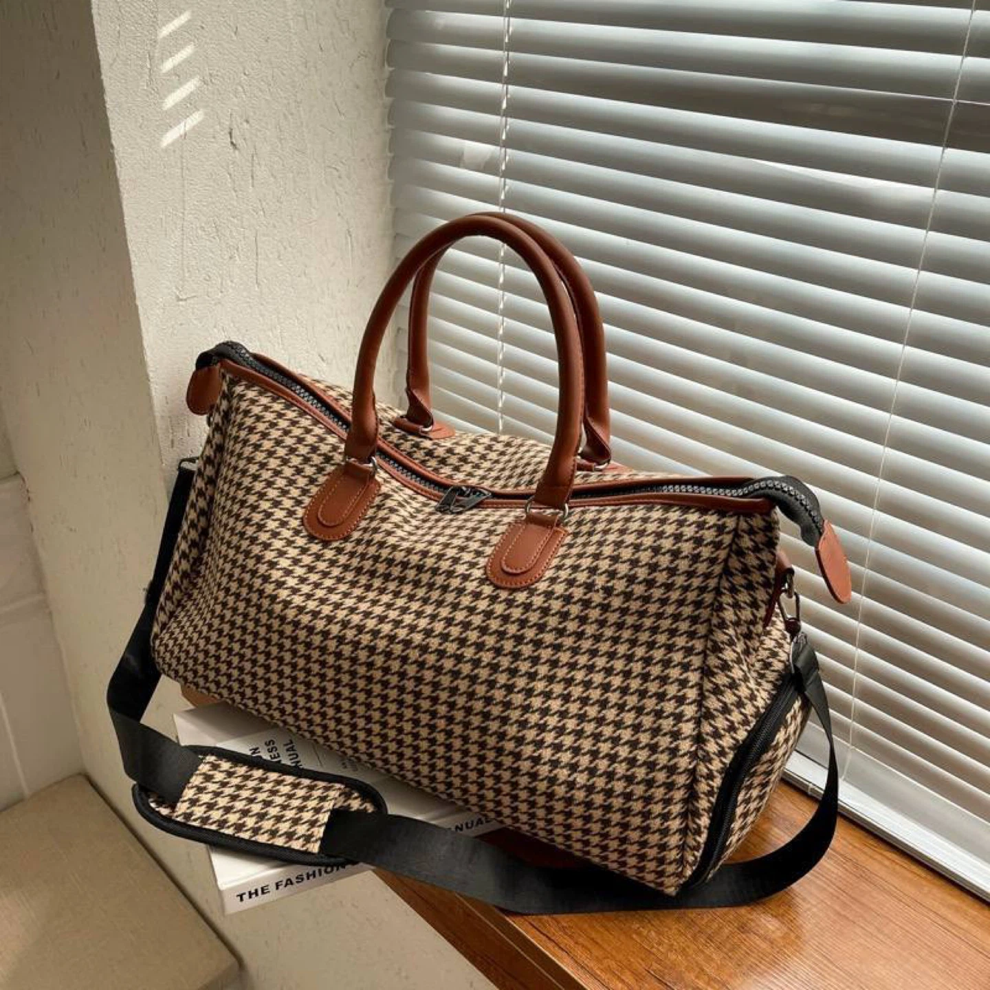 Houndstooth Weekender Bag - photo 2