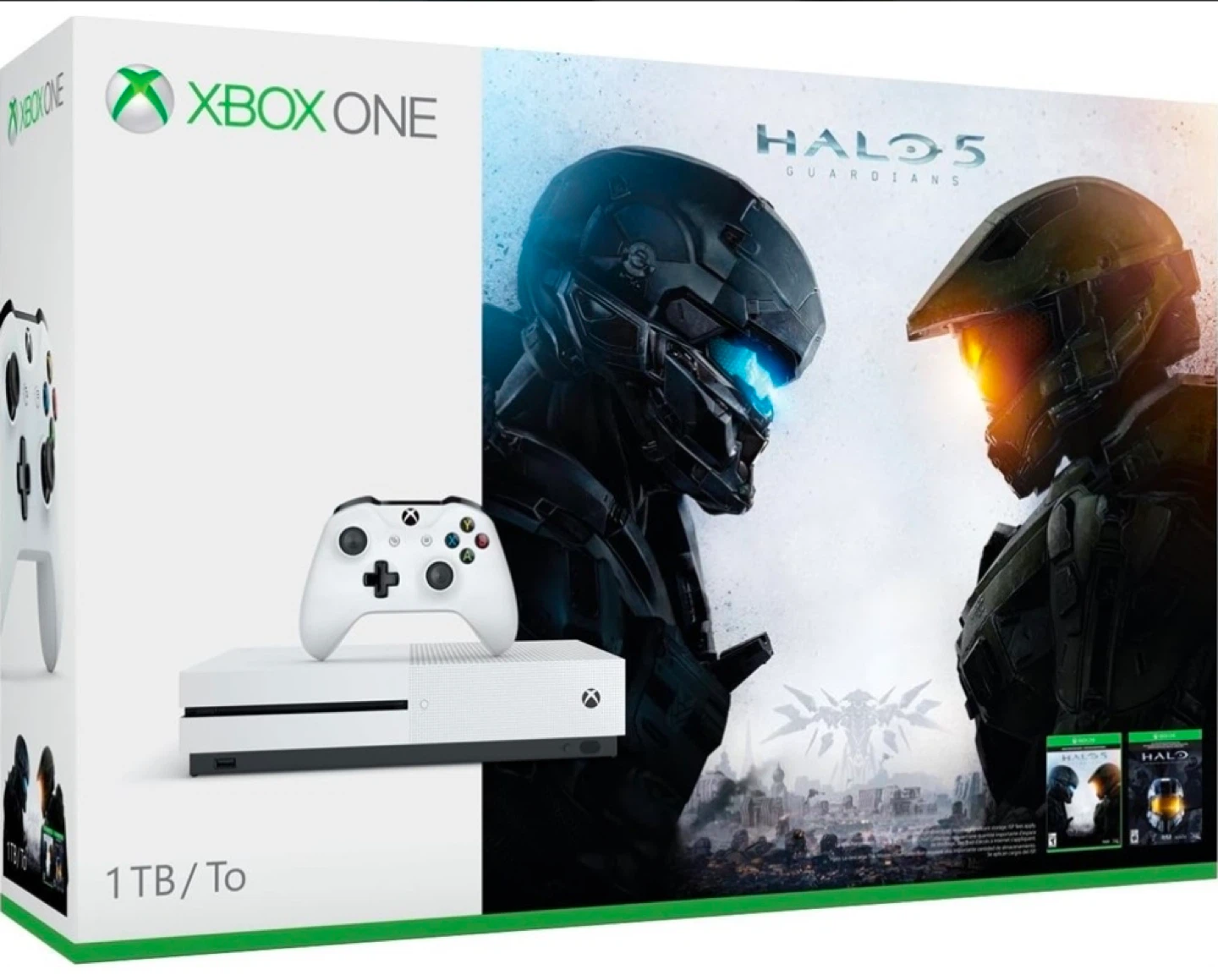 Xbox One S Halo 5 Guardians Edition 1TB Console with Controller