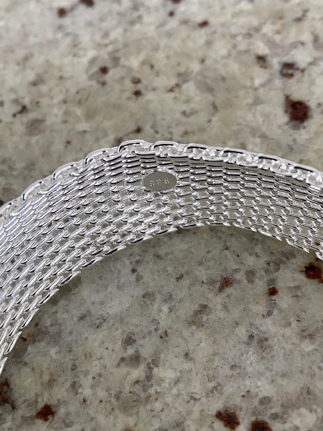 925 Silver Mesh Bracelet - photo 3
