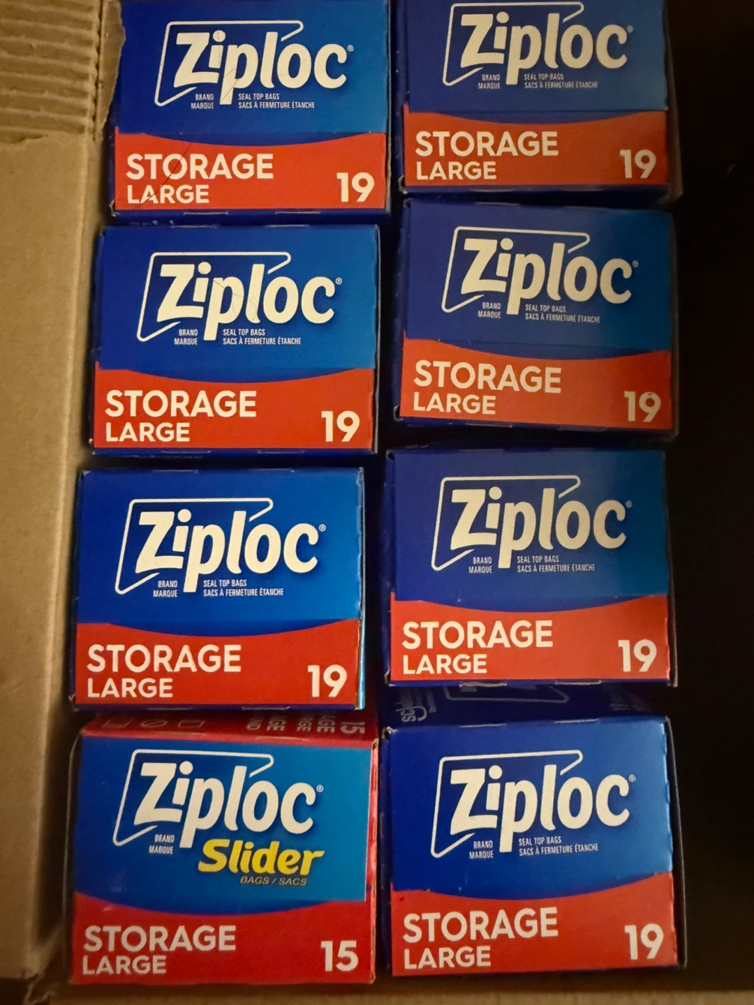 Ziploc Large Storage Bags (19 count) – New - photo 2