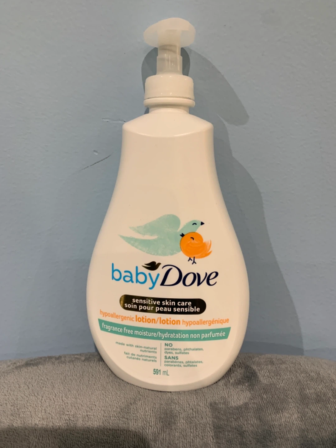 Baby Dove Sensitive Skin Care Hypoallergenic Lotion 591 mL