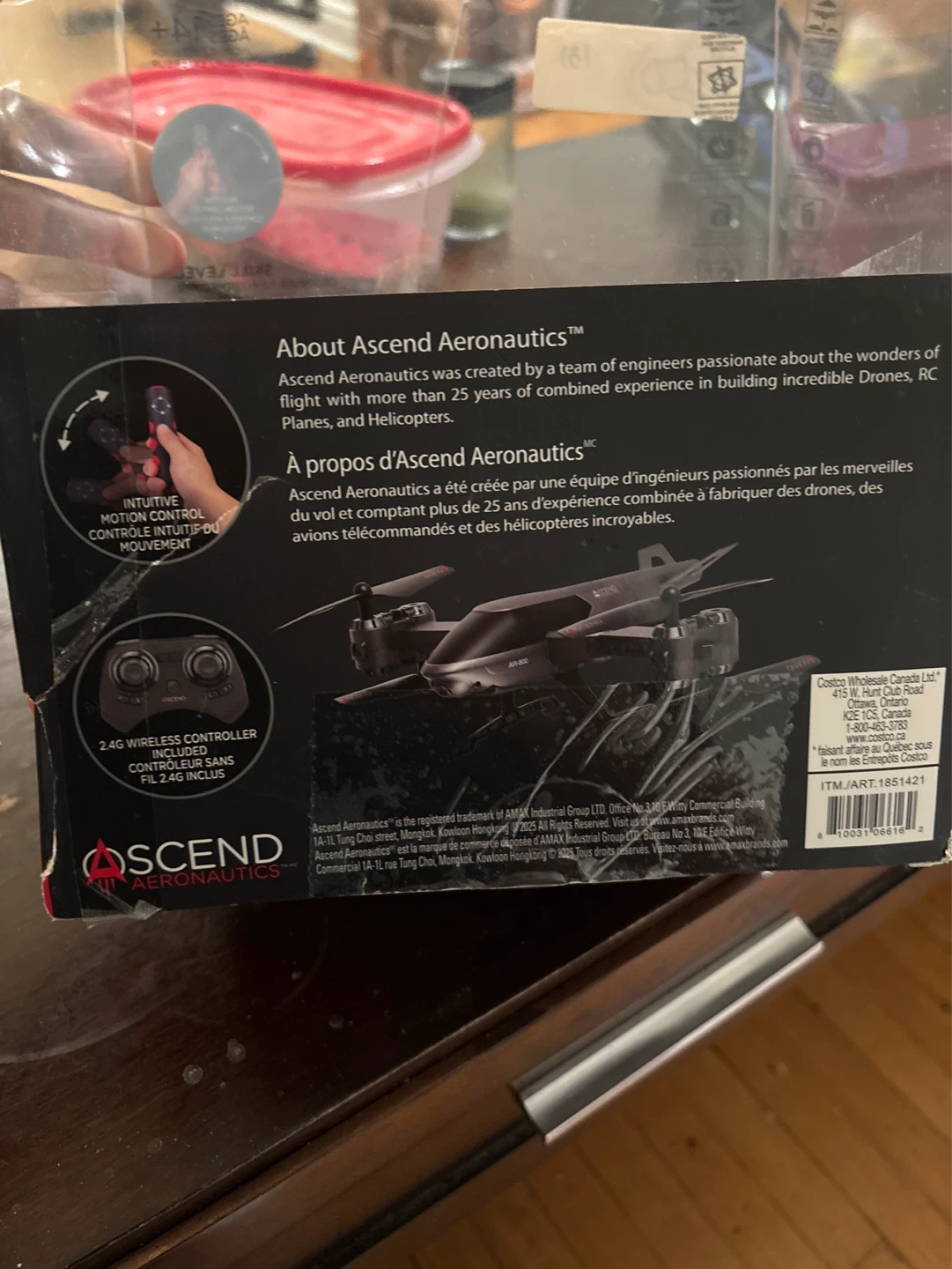 Ascend Aeronautics AR-800 Drone with 2.4GHz Wireless Controller - photo 3