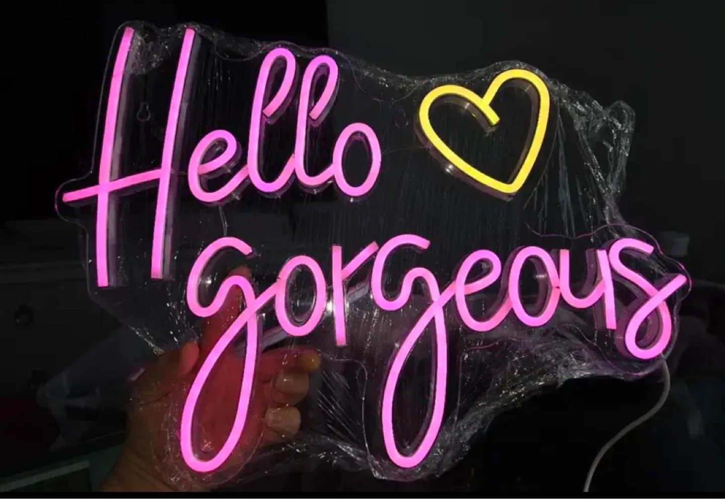 Hello Gorgeous Neon Sign