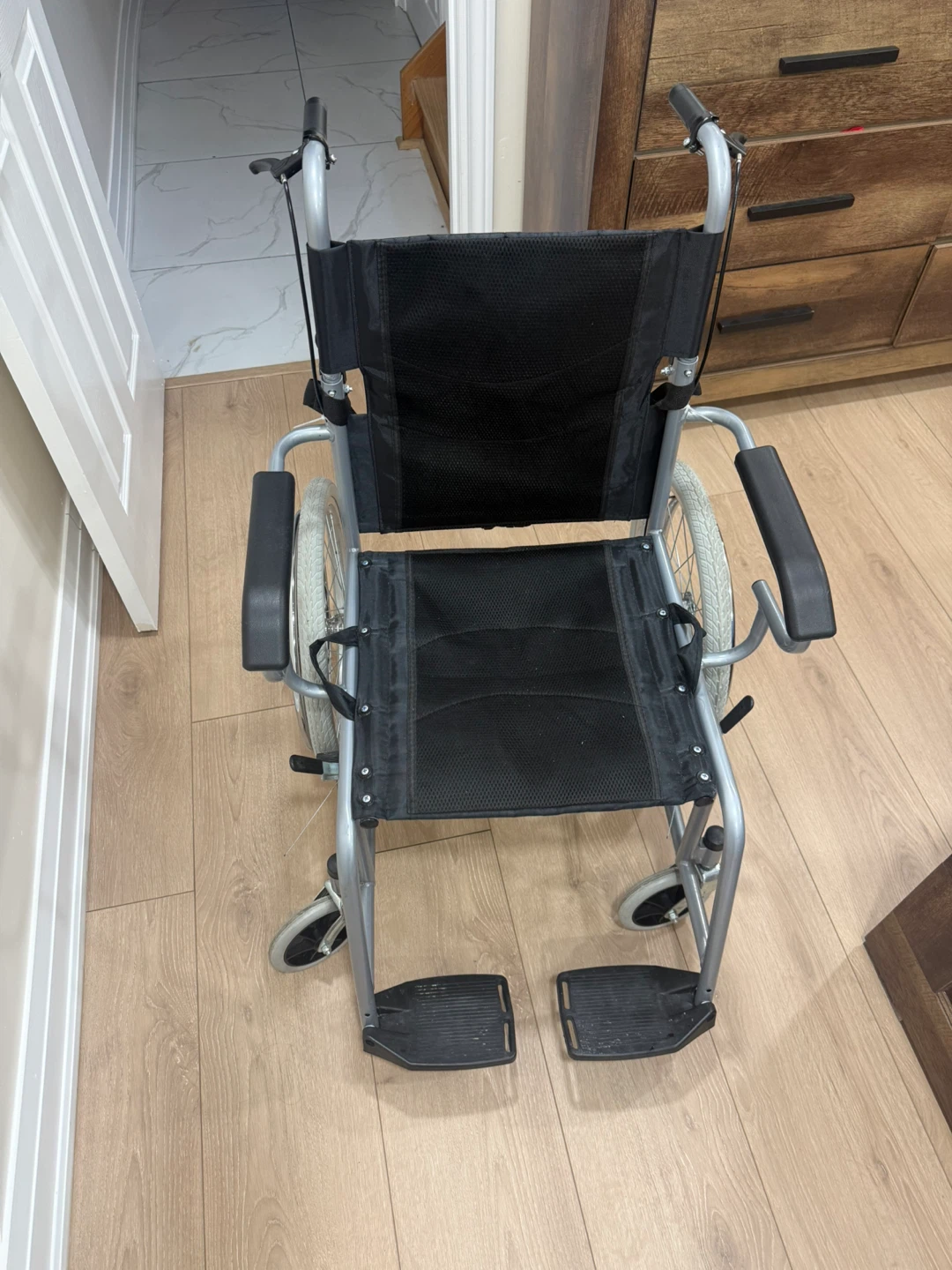 In brand new condition Lightweight Transport Wheelchair - photo 2