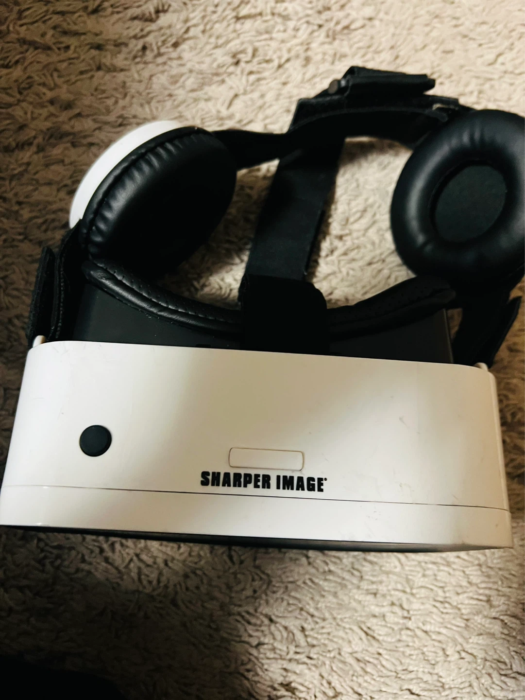 Sharper Image VR Headset with Integrated Headphones