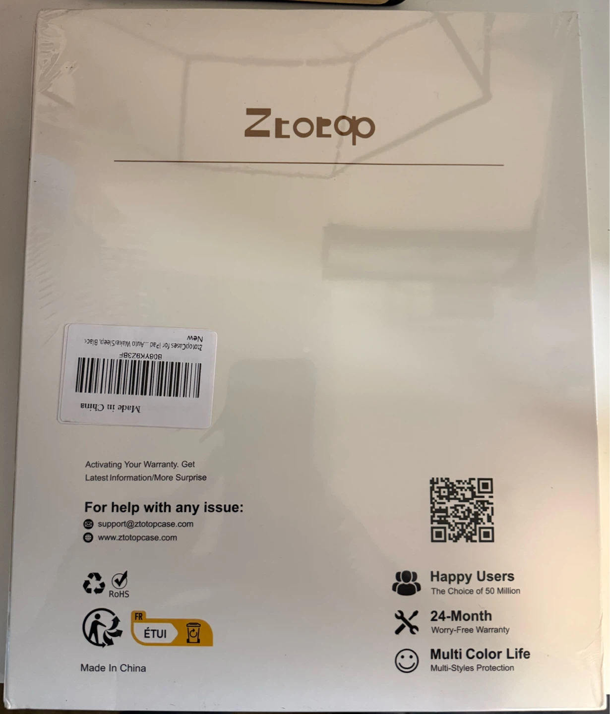 Ztotop iPad Case Black for iPad Air 13 inch - photo 3