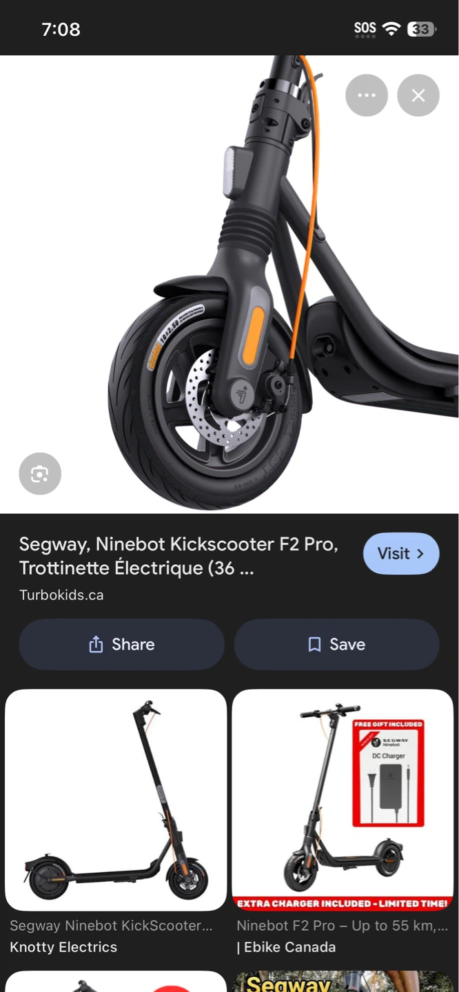 Segway Ninebot F2 Pro Electric Scooter - photo 5
