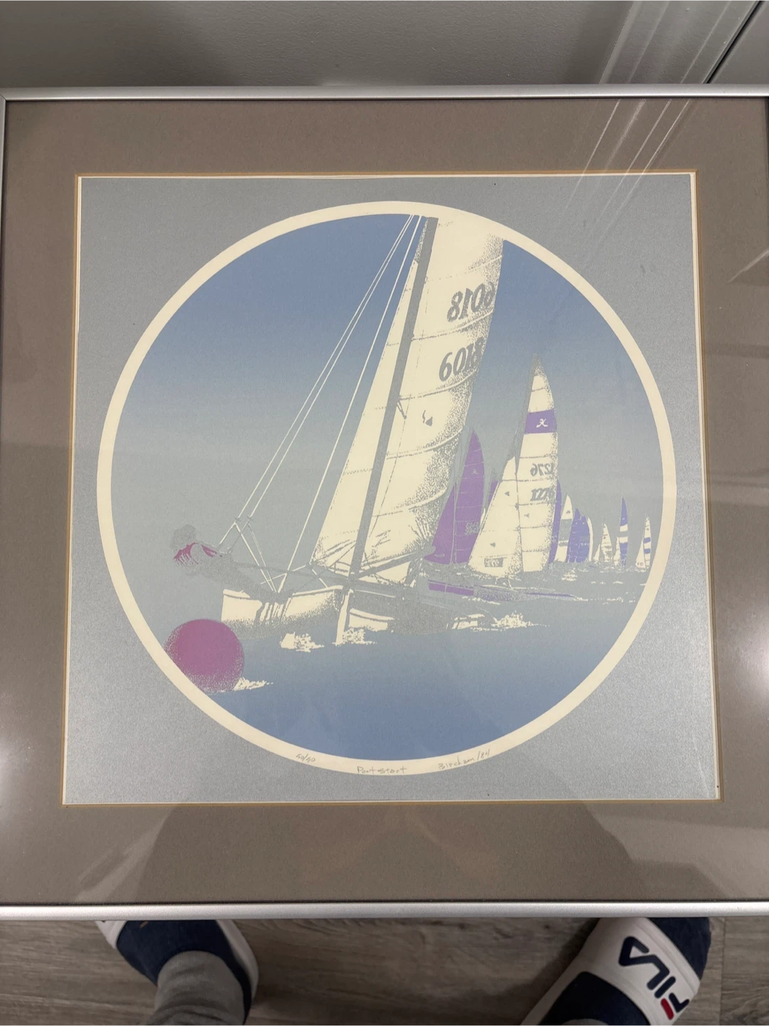 Port Start Serigraph by Fred Bircham (1984) - photo 2