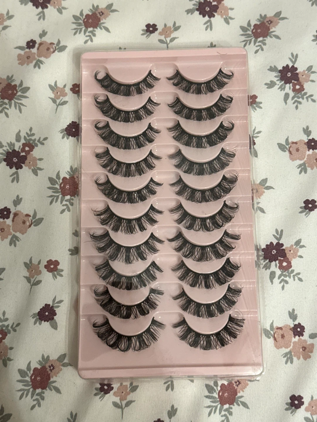 10 Pairs Natural False Eyelashes