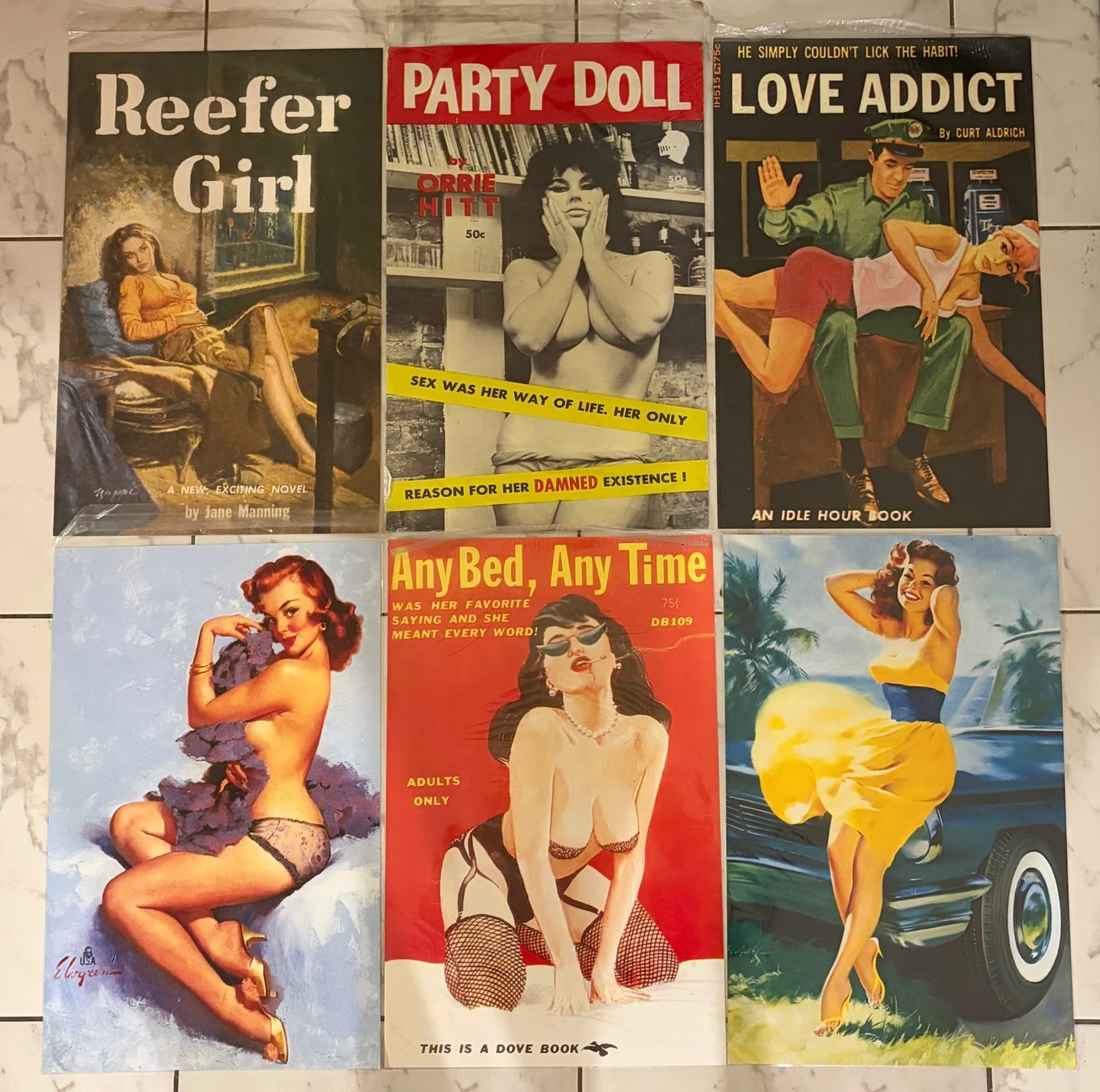 Vintage Pin-Up Art Prints Collection - photo 2