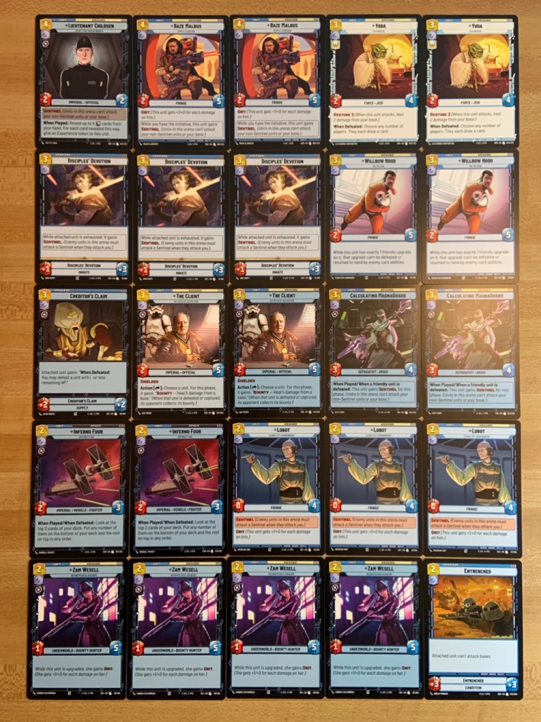 50 Star Wars Unlimited Cards Bundle Near Mint - photo 2