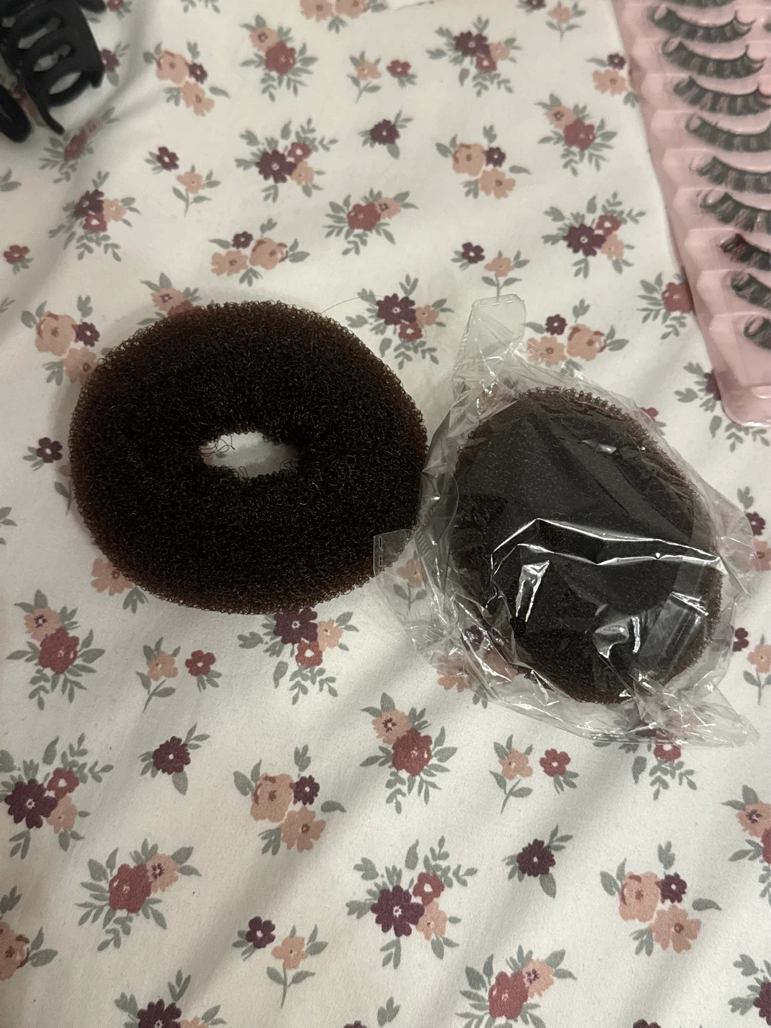 Dark Brown Hair Bun Maker Tool