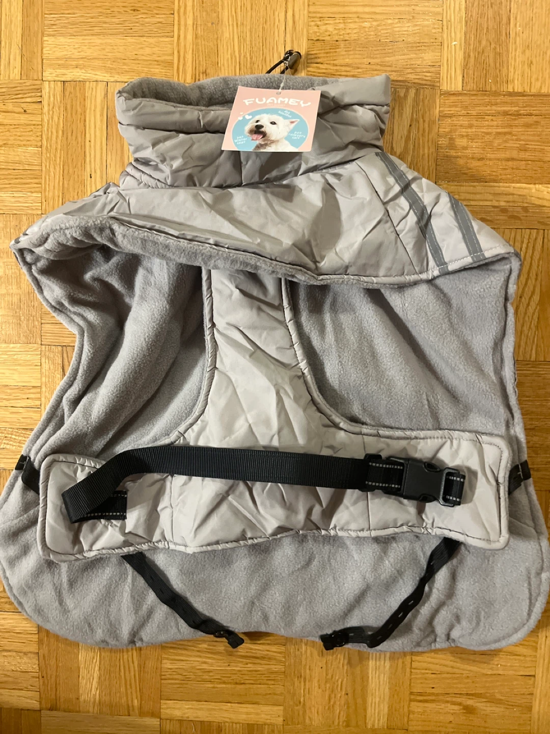FUAMEY Puffer Dog Coat Size Large - photo 3