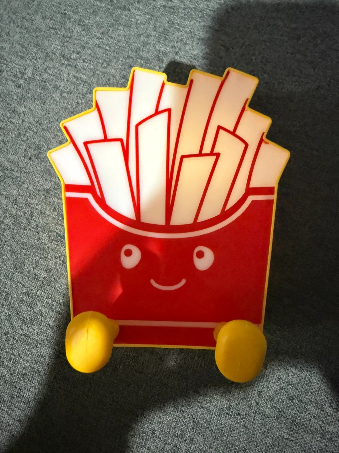 Cute French Fries Character Night Light - photo 2