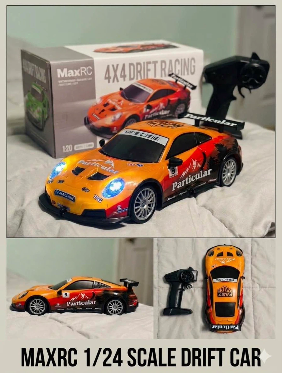MaxRC 1/24 Scale 4x4 Drift Racing RC Car