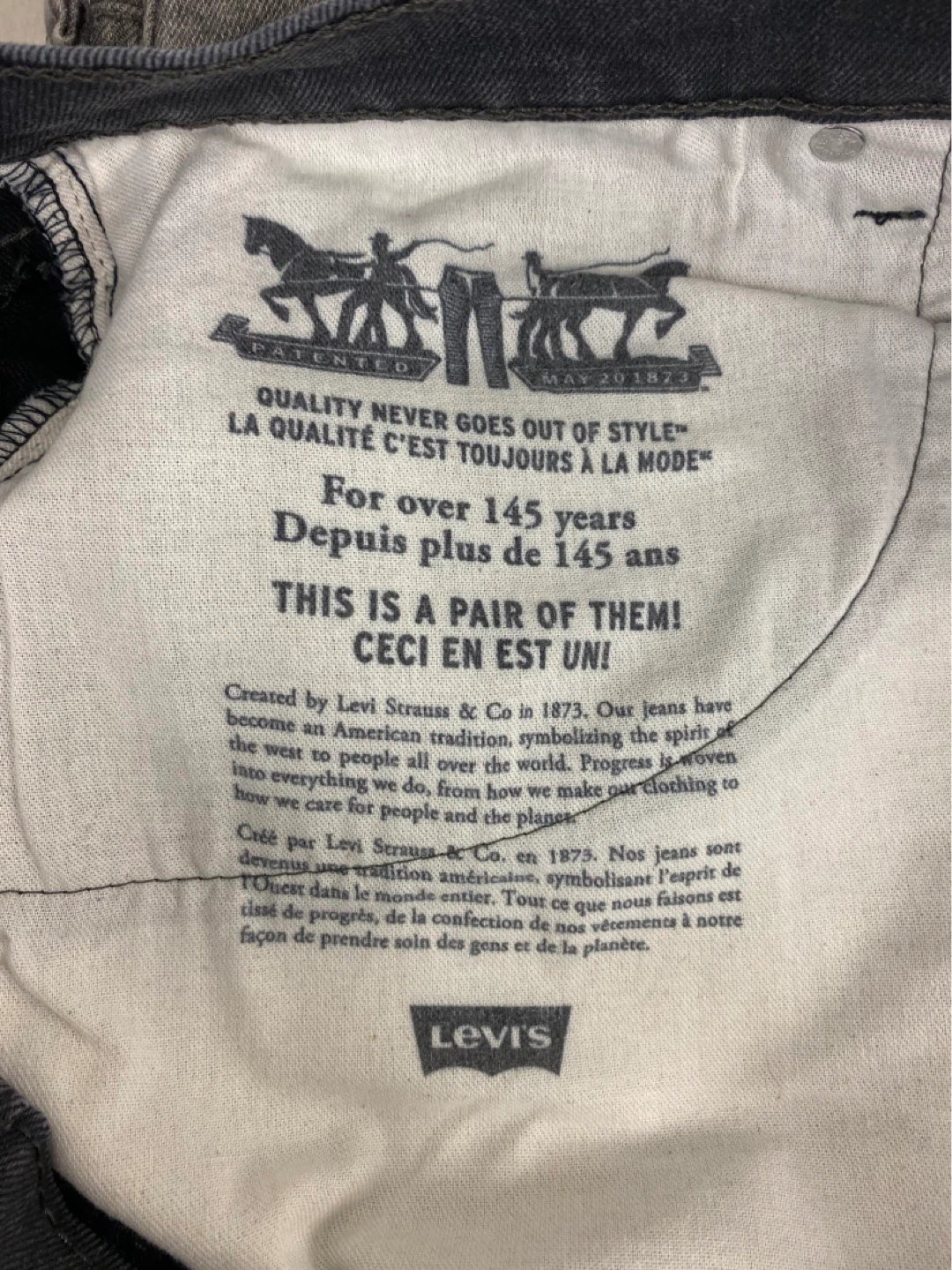 Levi's 541 Jeans - Men's 38x32 - Grey - photo 4